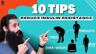 10 Tips To Reverse Insulin ResistancePreDiabetes  This Can Change Your Life  Bearded Chokra [upl. by Barde]