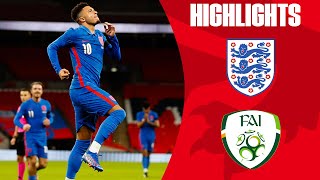 England 30 Ireland  Maguire Sancho amp CalvertLewin Get on the Scoresheet  Official Highlights [upl. by Dietsche]