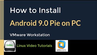 How to Install Androidx86 90 R2 Android 9 Pie on PC  Quick Look on VMware Workstation [upl. by Ocin]