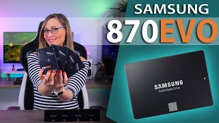 The New SATA King  Samsung 870 EVO Review [upl. by Aksel]