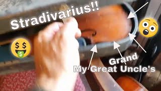 I found a quotrealquot Stradivarius violin [upl. by Bast]