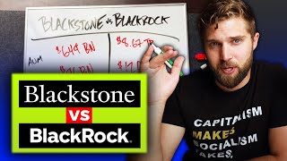 The Differences Between Blackstone and BlackRock  How Blackstone Makes More Money With Less AUM [upl. by Agan]