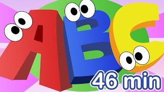 ABC SONG  More Nursery Rhymes The Alphabet Song Compilation [upl. by Ettenhoj]