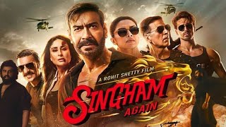 Singham Again Movie in Hindi 2025  Singham Ajay Devgan  Akshay Kumar Tiger Shroff Deepika [upl. by Ecnerrot]