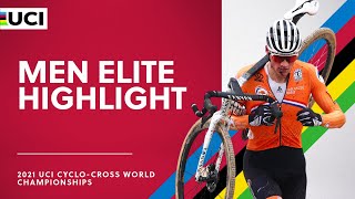 Men Elite Highlights  2021 UCI Cyclocross World Championships [upl. by Jammie833]