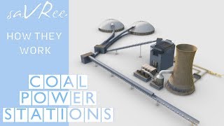 How Coal Fired Thermal Power Stations Work [upl. by Atined]