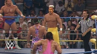 The Steiner Brothers vs Sting amp Lex Luger WCW SuperBrawl on WWE Network [upl. by Artemed233]