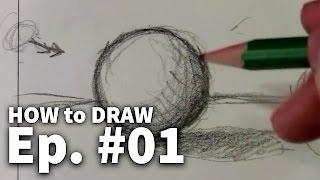 Learn To Draw 01  Sketching Basics  Materials [upl. by Nuahsyt]