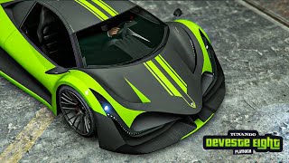 Tunando e Testando o Deveste Eight  GTA 5 ONLINE [upl. by Sldney]