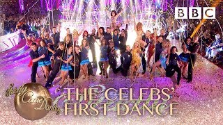 The Celebs First Dance  BBC Strictly 2018 [upl. by Attenej]