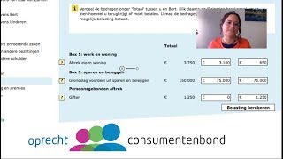 Fiscaal partner belastingaangifte  How to Consumentenbond [upl. by Lanam961]