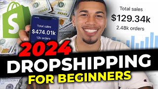 How To Start Shopify Dropshipping in 2024 FOR BEGINNERS [upl. by Lundell]