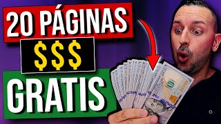 20 MEJORES Páginas para GANAR dinero GRATIS en Internet RAPIDAS [upl. by Nilrak289]