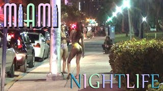 Miami Ocean Drive Nightlife [upl. by Dieter]