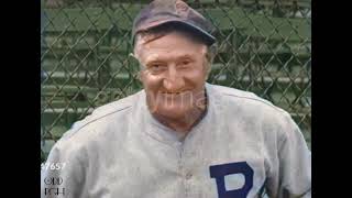 Honus Wagner Speaks 1933 Colorized [upl. by Bellamy139]