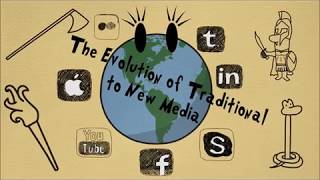 The Evolution of Traditional to New Media [upl. by Enajharas601]