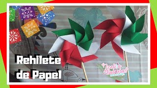 Rehilete de papel  Tricolor [upl. by Ttocs]