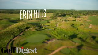 An Overview of Erin Hills Golf Course in Wisconsin  US Open  Golf Digest [upl. by Uzziel772]