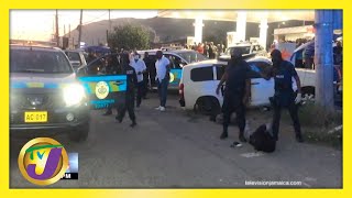 Police High Speed Chase with Gunmen in Kingston Jamaica  TVJ News [upl. by Odla69]