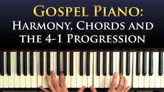 Learn Gospel Piano The 41 Progression [upl. by Dazhahs21]