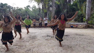 Ayahuasca Kapitari tribal dance [upl. by Dnomhcir]