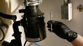 DIY  Replacing Garbage Disposal InSinkErator Badger 5 12 HP [upl. by Siubhan]