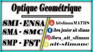 Cours  Optique Géométrique part 1 [upl. by Nipahc210]