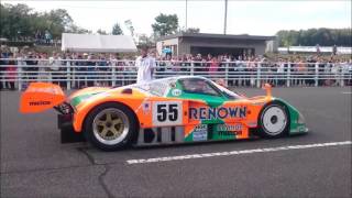 Mazda 787B THE BEST Raw Sound Flyby Compilation  The Miyoshi Proving Ground Mazda 50th 2015 [upl. by Atsilac]