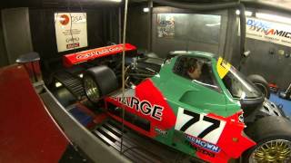 Group C Mazda 767b Dyno Test what a noise [upl. by Enyluqcaj216]