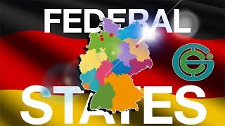 STATES Bundesländer of GERMANY EXPLAINED Geography Now [upl. by Nibram]