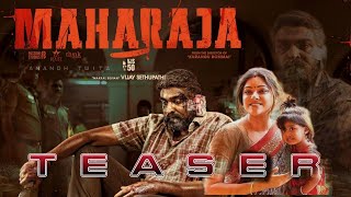 Maharaja Official Teaser  VJS 50  Vijay Sethupathi Anurag Kashyap  Mamta Mohandas  Release Date [upl. by Chrisman904]