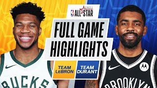 TeamLeBron vs TeamDurant  FULL GAME HIGHLIGHTS  2021 NBAAllStar [upl. by Eillac327]