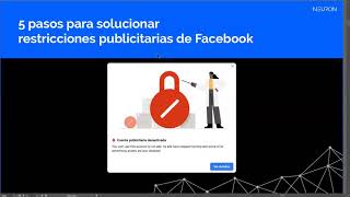 5 pasos para solucionar restricciones publicitarias de Facebook [upl. by Parsifal]