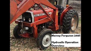 Massey Ferguson 240s Overview [upl. by Aibonez]