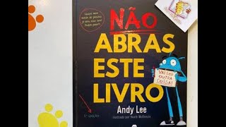 Bom dia Histórias Não Abras Este Livro  Senhor Azul [upl. by Attela]