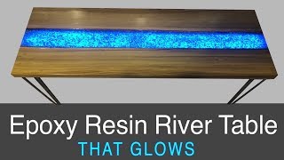 Epoxy Resin River Table Tutorial FULL DIY VIDEO [upl. by Malvino814]