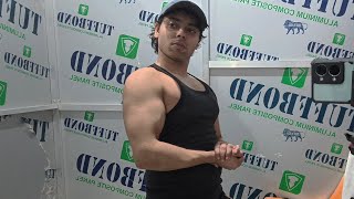 Bulking Day 100  Shoulder [upl. by Yrnehnhoj]