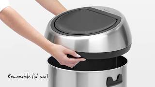 Brabantia Extra Large 60L Touch Bin [upl. by Bonis]