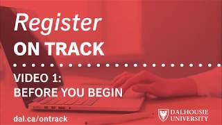 Course Registration Video 2 Picking Your Courses  Dalhousie University [upl. by Iaw]