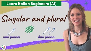 2 Learn Italian Beginners A1 Singular and plural [upl. by Papagena]