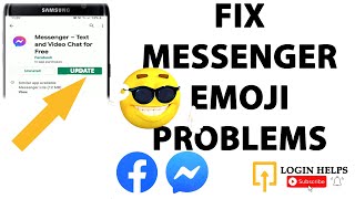 How to Fix Messenger Emoji Problem Messenger Emoji Not Showing Error😋 [upl. by Heyer]