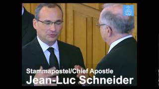 Pfingsten 2013 Ein neuer Stammapostel  Pentecost 2013 A new Chief Apostle [upl. by Ahsinut]