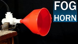 How To Make A Fog Horn  Easy PVC Design [upl. by Varhol]