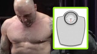 Joe Rogan Strips Down for Sober October WeighIn [upl. by Chiarra716]