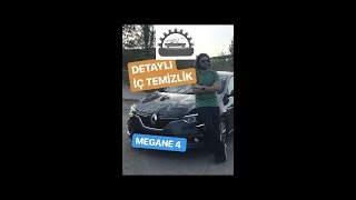 DETAYLI İÇ TEMİZLİK  MEGANE 4 [upl. by Teddman863]