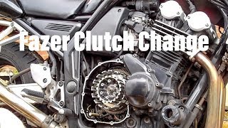 Fazer Clutch Replacement Video [upl. by Britt]