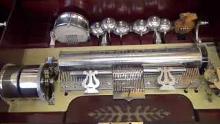 Full Orchestral Antique Music Box [upl. by Robers]