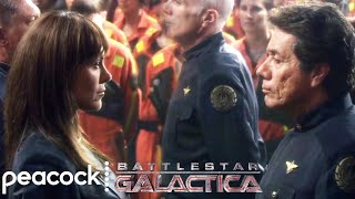 Battlestar Galactica  Galactica Meets The Pegasus [upl. by Joris]