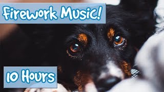 Firework Music for Dogs Calm Music for Dogs Scared of Fireworks For Bonfire Night and Thanksgiving [upl. by Brad347]