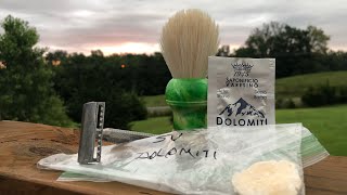 1 Aug 19 SOTD Saponoficio Varesino Dolomiti [upl. by Aydidey226]